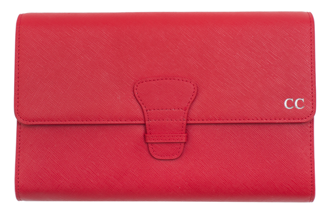 red-travel-wallet